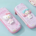 thumbnail image 4 of Sanrio Hello Kitty 3D Decompression Stationery Box Kuromi Cinnamoroll Anime Character Cartoon Pencil Bag Student Stationery Gift, 4 of 21