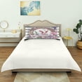 thumbnail image 6 of Satin Pillowcase, Satin Pillow Cases with Envelope Closure Standard Size 20x26 Inches for Hair and Skin - Easter Bunny and Flowers Home Decor, 6 of 7