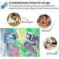 thumbnail image 4 of Dreamtimes Romance 1000 Piece Jigsaw Puzzle, Wall Artwork Puzzle Games for Adults Teens 29.5" L X 19.7" W, 4 of 7