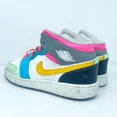 thumbnail image 5 of Ni - ke Ni - ke Boys Air Jordan 1 FN1190-100 Multicolor Basketball Shoes Sneakers Size 5Y, 5 of 5