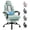 Green, variant on Walsunny Ergonomic Gaming Chair, Office Chair with High Back and Lumber Support, Swivel Racing Chair with Adjustable Pillows & Footrest, Black