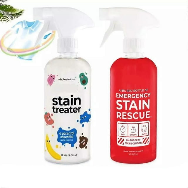 10.5 FL OZ Stain Remover Spray, Stain Treater for Laundry, Messy Stain Remover
