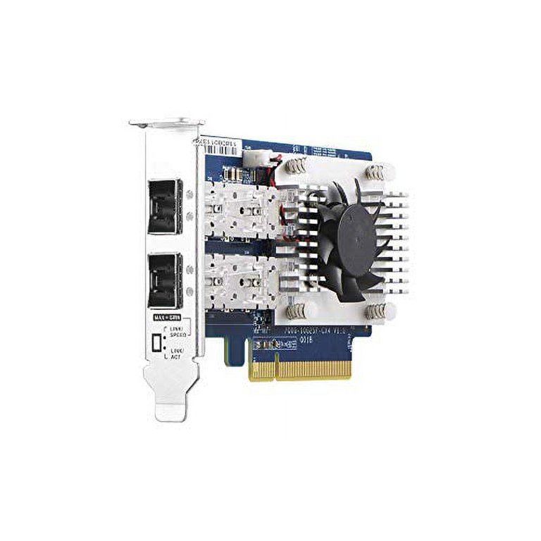 QNAP QXG-10G2SF-CX4 - Network adapter - PCIe 3.0 x8 low profile
