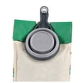 thumbnail image 3 of Dexas Pets KlipScoop Collapsible Dog Food Scoop with Bag Clip, Light Gray, 2 Cup Capacity, 3 of 7