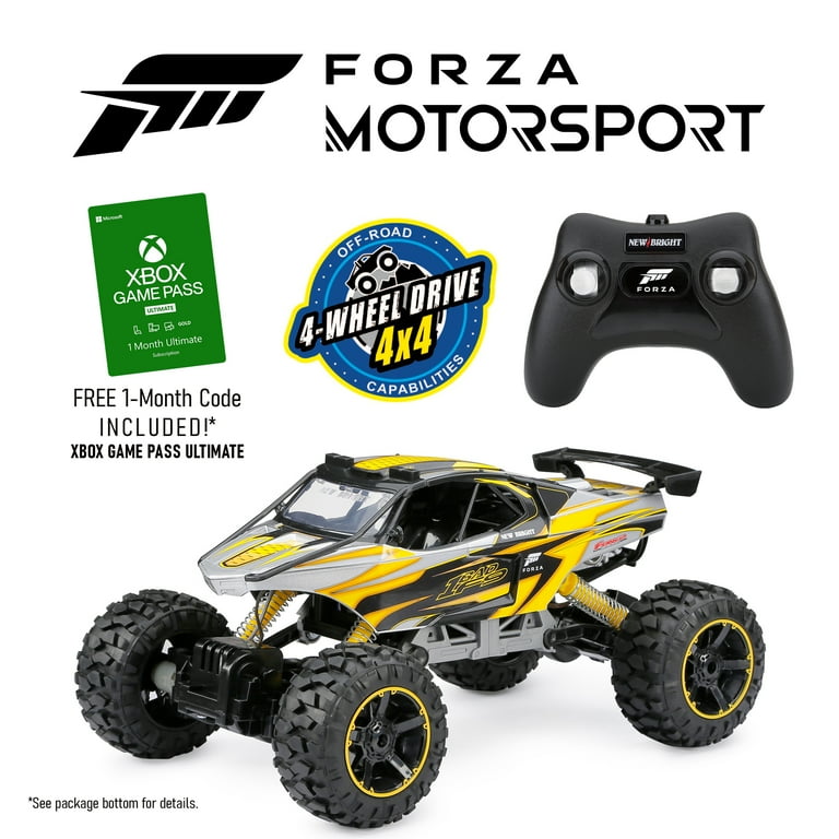 New Bright (1:14) Forza Funco F9 Battery Remote Control 4X4 Silver