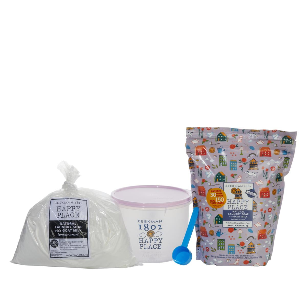 Beekman 1802 Happy Place Goat Milk Laundry Soap Lavender 300 Load