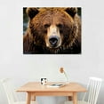 thumbnail image 2 of ONETECH Grizzly Brown Bear Forest Animal Poster Poster Decorative Painting Canvas Wall Art Living Room Posters Bedroom Painting, 2 of 4