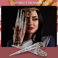 thumbnail image 1 of Paquete de 10 anillos de garra con punta de uña para dedo, disfraz de reina antigua, anillos de garra con punta de dedo, accesorio de decoración para espectáculo de danza dramática de Cosplay, 1 of 8