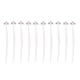 thumbnail image 1 of 10x Luminous Extensiones De Cabello Flash Braid Party Resplandor Fibra Rosa roja, 1 of 9