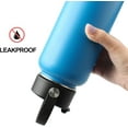 thumbnail image 6 of Lid Compatible with Hydro  Flask 12 16 18 20 32 40 OZ Wide Mouth, Flip Lid Replacement Lids with Flex Strap Handle, Leak-Proof Flask Cap for Hydro Flask Coffee Mug, 6 of 6