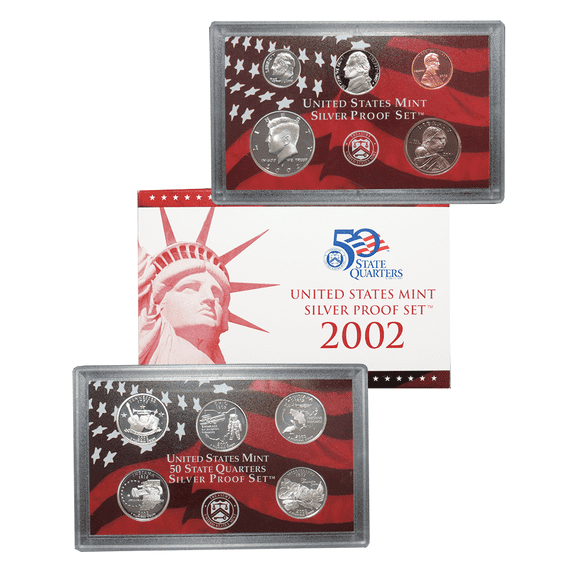 2002-S U.S. Silver Proof Set
