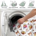 thumbnail image 4 of Football Bow White Pattern Soft Sherpa Fleece Throw Blanket, Warm Cozy Plush Blanket for Sofa Bed Couch, All Season, 60"x80", 4 of 5