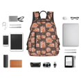 thumbnail image 4 of Balery Beautiful Fox Mochila Ligera para Hombres y Mujeres – Resistente y Impermeable, Ideal para la Escuela, el Trabajo, los Viajes y el Uso Diario, 4 of 7