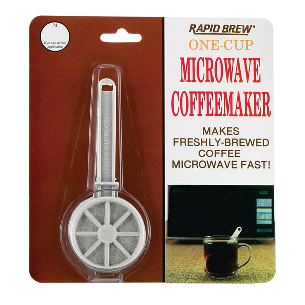 Rapid Brew One Single Cup Microwave Coffeemaker - Walmart.com - Walmart.com