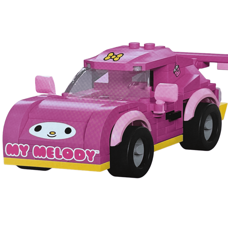 Sanrio Hello Kitty My Melody Racecar Building Block Set - Walmart.com
