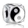 Black and White Yin-Yang Square