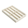 thumbnail image 1 of MERIGLARE Eye Glasses Holder Container 8 Grids Sunglasses Storage Box for Watches Shop Beige Yellow, 1 of 9