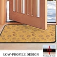 thumbnail image 3 of Orange Sun Moon Star Planet Pattern Door Rugs,Washable Non Slip Door Mats Indoor,Decorative Door Mats,Entry Mat Indoor for Entrance,Bedroom,Kitchen,Bathroom,30"x17", 3 of 6