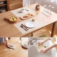 thumbnail image 3 of Viscose Reusable Paper Towels, Nonstick Fiber Absorbent Cleaning Cloth for Kitchen Appliances Quick Dry Odor Free, Multi Purpose Drying Rags, 30 Pcs, 11.8*16.5 Inch, Save Money on Disposable Towels, 3 of 7