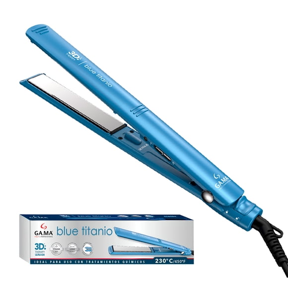 Plancha Alaciadora Cabello Luz Led Elegance Titanio Gama Gama ELEGANCE TITANIO