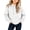 White, variant on Girls' Pullover Hoodie Solid Color Lightweight Drawstring Neck Front Kangaroo Pocket Soft Fabric for School Wear Outdoor Outings 2-13 Years Black 11-12Years