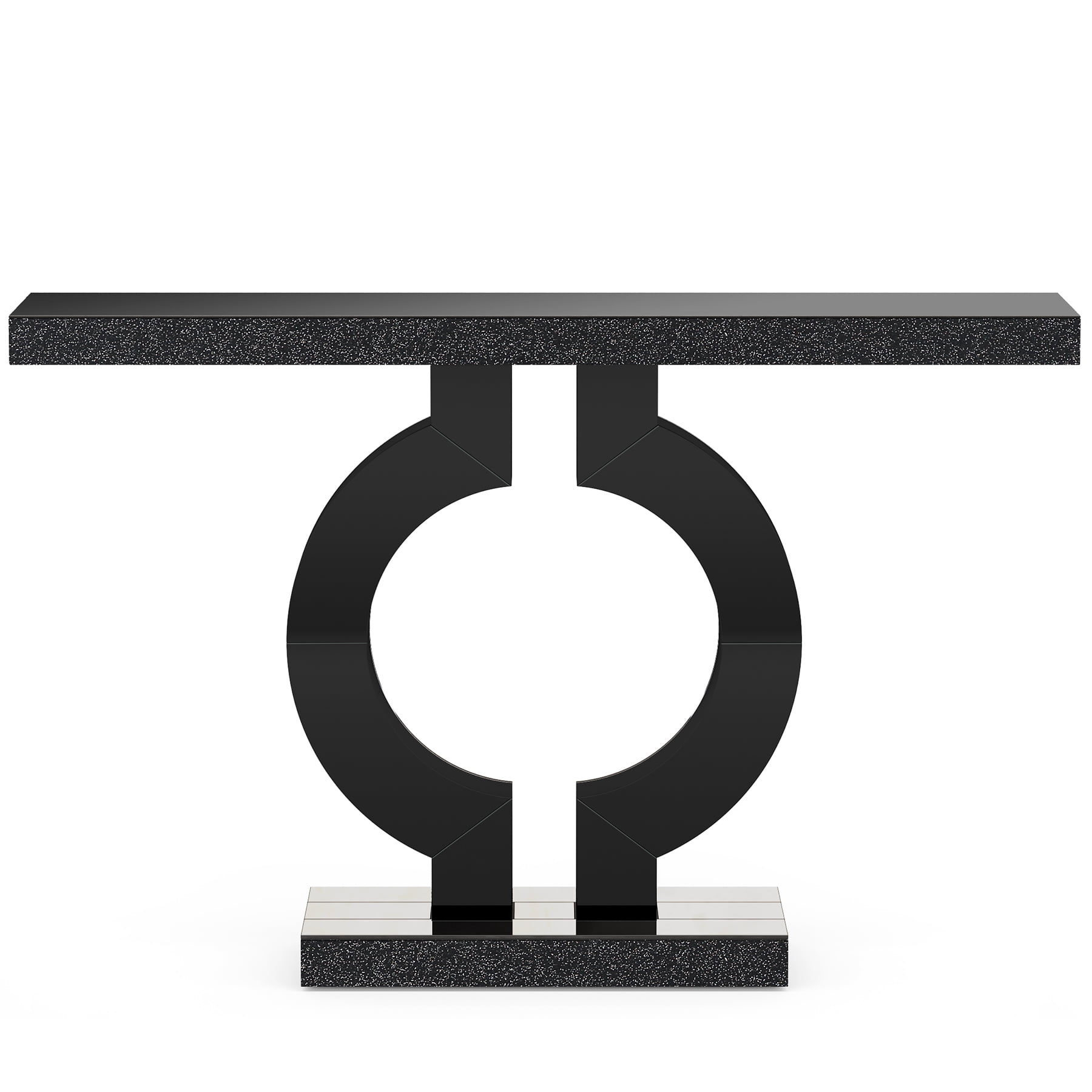 MAYEERTY Modern Mirrored Console Table Acrylic Veneer Eye-Catching for Home Office Decor