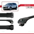 thumbnail image 3 of Compatible with Ford Escape 3 2013-2019 ACE-1 Car Roof Rack Cross Bar Black Aluminium 2 Bars, 3 of 7