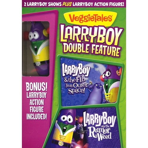 Larryboy Double Feature: Larryboy & The Fib From Outer Space / Larryboy And  The Rumor Weed (With Larryboy Action Figure) (Full Frame, WALMART ...