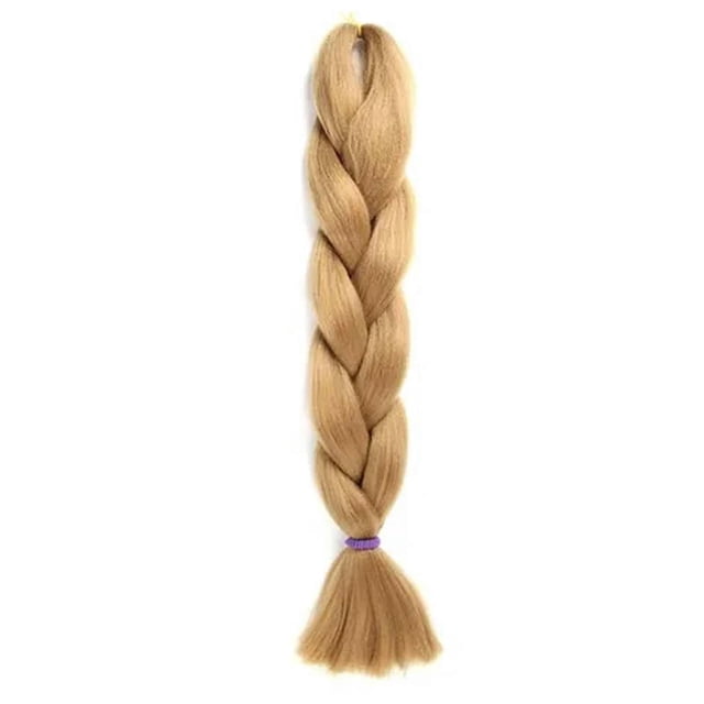 Braided Ponytail Extension High Temperature Silk 24in Soft Realistic Hair Extensions for Women
