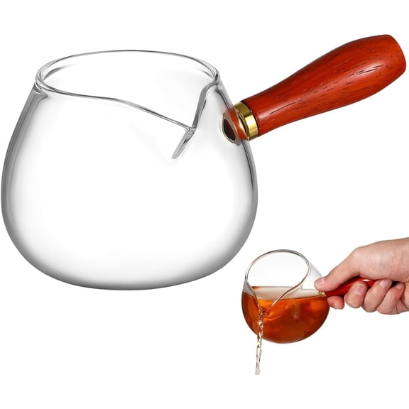 XUET Glass Saucepan 350ml Nonstick Pasta Pot Small Milk Pan Glass Stovetop Pot Butter Warmer Kitchen Cooking Pot for Noodle Soup Milk Food Assorted Color