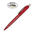 thumbnail image 4 of Personalized Ballpoint Pens - Retro -Retractable Click action - Custom - Black writing - Printed Name pens - Imprinted with Your Logo or Message - FREE PERSONALIZATION - 12 Pens/Box, 4 of 4