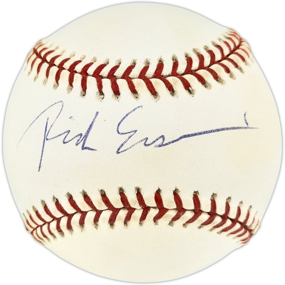 Rich Eisen Autographed Official MLB Baseball ESPN Beckett BAS QR #BU87257