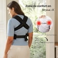 thumbnail image 2 of Momcozy Canguros Bebés Ergonómico, Mochila Para Bebé Recién Nacido, Cb002 Algodón Negro, 2 of 4
