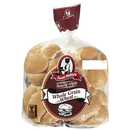 Aunt Millie's Family-Style Hamburger Buns, 8ct