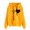 Yellow, variant on aoksee Womens Long Sleeve Tops Women's Autumn Winter Hoodie Sweatshirt Pullover Tops Long Sleeved Comfortable