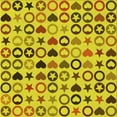 thumbnail image 1 of Ahgly Company Machine Washable Indoor Square Transitional Canary Yellow Area Rugs, 6' Square, 1 of 7