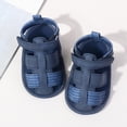thumbnail image 5 of Baby Boy Walking Sandals Infant Closed Toe Breathable Mesh Lightweight Sport Sandals for Summer Outdoor Toddler Casual Shoes Gibobby,4,Dark Blue, 5 of 9
