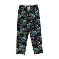 thumbnail image 6 of Uemuo Cool Off-Road Vehicle Pattern Women's Wide Leg Palazzo Lounge Pants with Pockets Light Weight Loose Comfy Casual Pajama Pants-XX-Large, 6 of 9