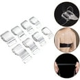 thumbnail image 4 of 5Pairs Invisible Detachable Adjustable Silicone shoulder strap Bra Straps, 4 of 7