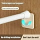 thumbnail image 3 of 4Pcs Shower Rod Holder with Strong Adhesive Waterproof Strong Load-bearing Easy to Install No Drilling Shower Curtain Rod Holder, 3 of 5