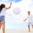 thumbnail image 3 of FONDOTIN 6Pcs Inflatable Baseball for Children Educational Plaything at the Beach or Pool Parties, 3 of 8
