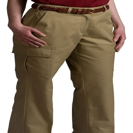 Edwards Garment Women's Two Pockets Chino Blend Cargo Pant, Style 8568