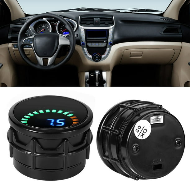 Indicador de Coche ANGGREK 2in Gauge Meter LED Pantalla Digital 12V Universal