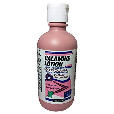 Humco® Calamine Lotion for Relief from Poison Ivy, Oak, & Sumac, 6oz (Best Way To Get Rid Of Poison Oak)