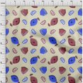 thumbnail image 4 of oneOone Polyester Spandex Maroon Fabric Asian Kawaii Craft Projects Decor Fabric Printed By The Yard 56 Inch Wide, 4 of 4
