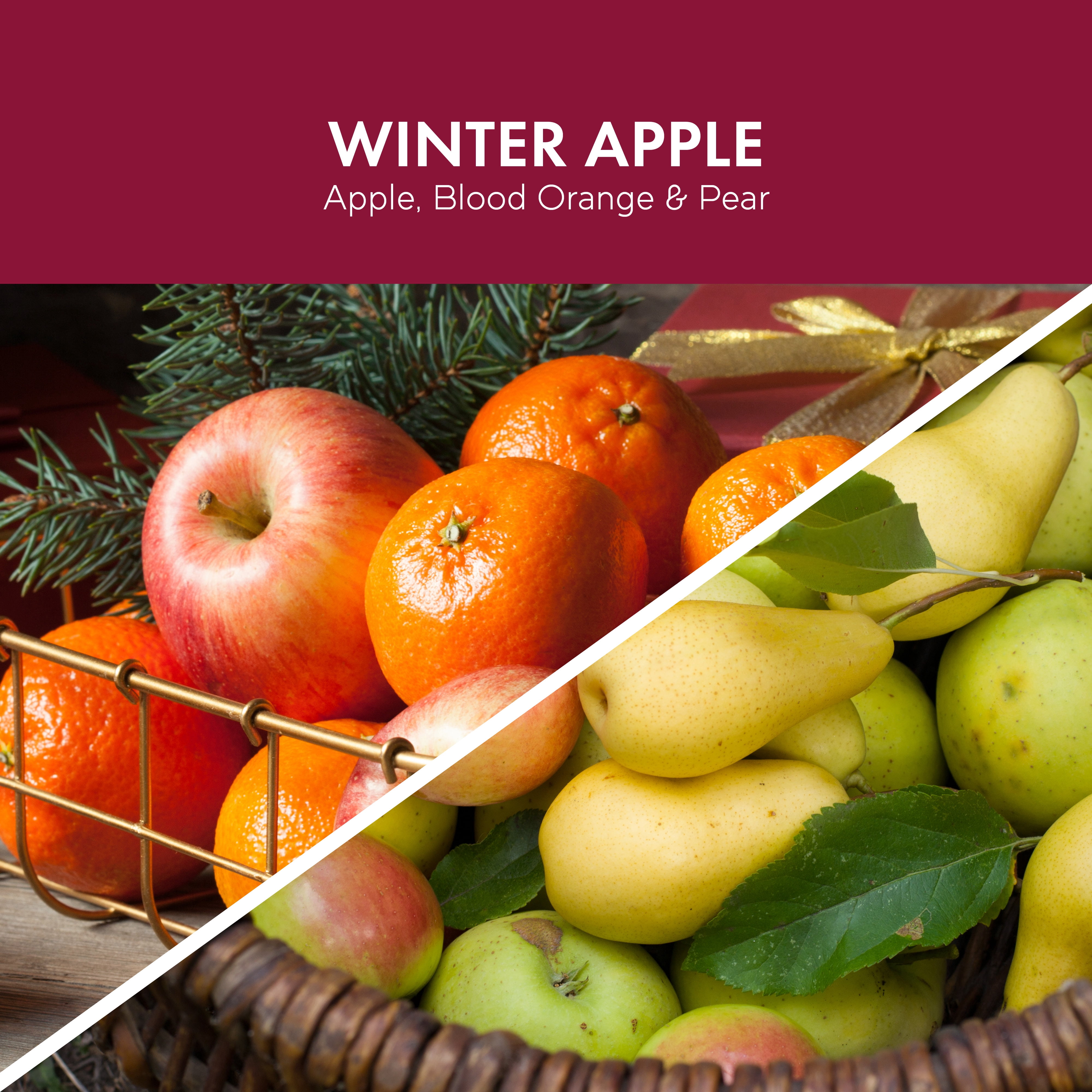 Goose Creek Winter Apple Scented Wax Melt, 2.1oz.