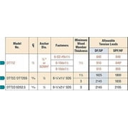 Simpson Strong-Tie Deck Tension Tie DTT1Z - Silver - DTT1Z Deck Tension Tie