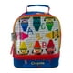 thumbnail image 1 of Lonchera Térmica Escolar infantil Doble Piso de Crayola Color Azul, 1 of 3
