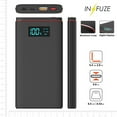 thumbnail image 4 of Power Bank Portable Fast Charger - 10000mAh External Battery [QUICK CHARGE 2.0/3.0] with 2 Ports [1x USB 1x Type-C] and EASY TO READ LED DISPLAY for Sonim XP8, XP10, XP5plus, 4 of 10