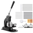 thumbnail image 1 of KFFKFF Button Maker Machine, 3 in, Pin Maker Machine with 500pcs Button Parts, Circle Cutter, Hex Wrenches and Magic Book, Ergonomic Handle, 1 of 9